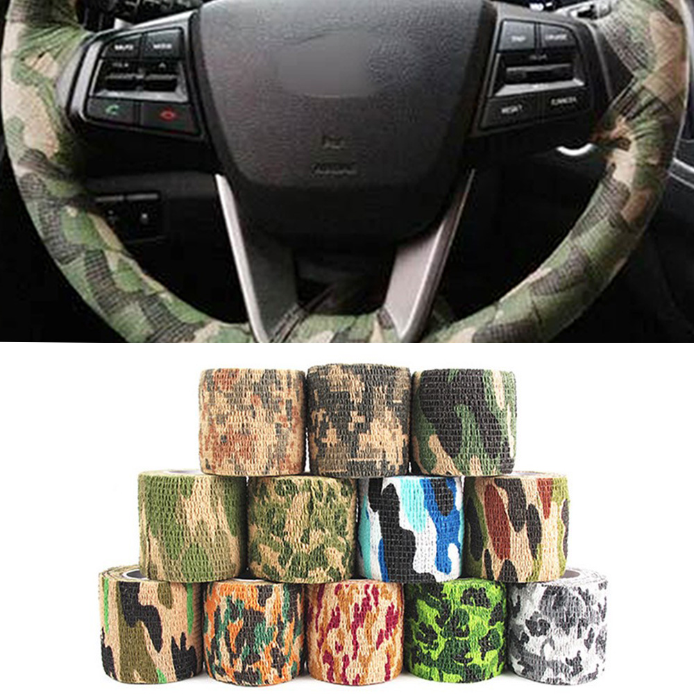 1,32€/m 4,5 Meter Tarnband für Lenkrad Bezug Innenraum Dekor Zierleisten Himmel