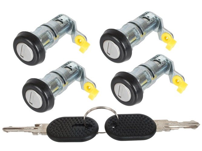 4x Türschloss LINKS RECHTS + 2x Schlüssel für Iveco Daily III / IV ab 1999-2011