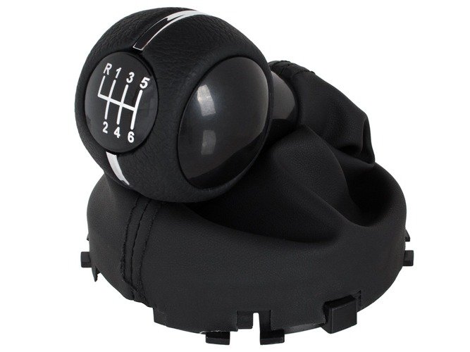 Schaltknauf + Schaltmanschette Rahmen 6-Gang für Mini F54 F60 F55 F56 ab 2013-