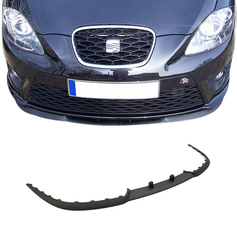 Cup Spoiler Lippe + CLIP SET Frontspoiler Stoßstange Front für Seat Altea