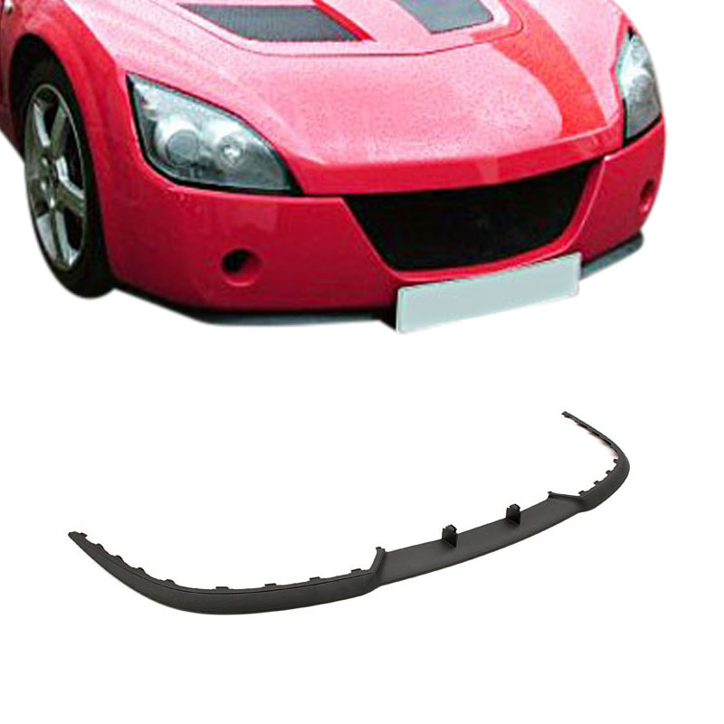 Cup Spoiler Lippe + CLIP SET Frontspoiler Stoßstange für Opel Speedster