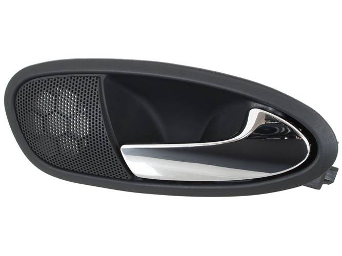 Türgriff Griff Innen RECHTS Schwarz Chrom für Seat Leon 1P Toledo III Altea 5P