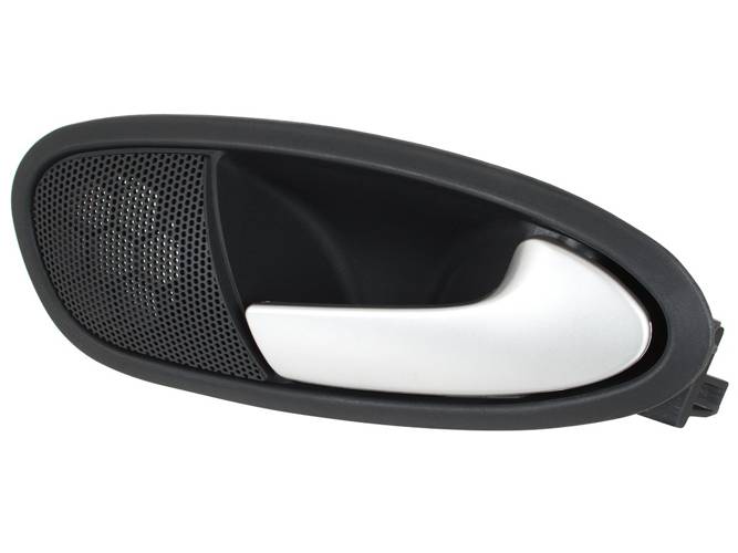 Türgriff Griff Innen RECHTS Schwarz SILBER für Seat Leon 1P Toledo III Altea 5P