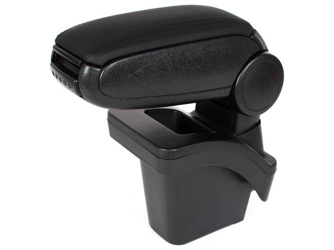 Mittelarmlehne Armlehne KLAPPBAR Leder Schwarz für Renault Megane II MK2 2002-