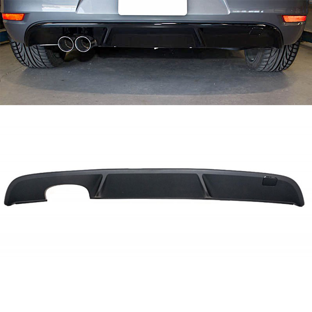 Heckdiffusor Diffusor Stoßstange Hinten Sport Look für VW Golf VI 6 GTD ab 2008-