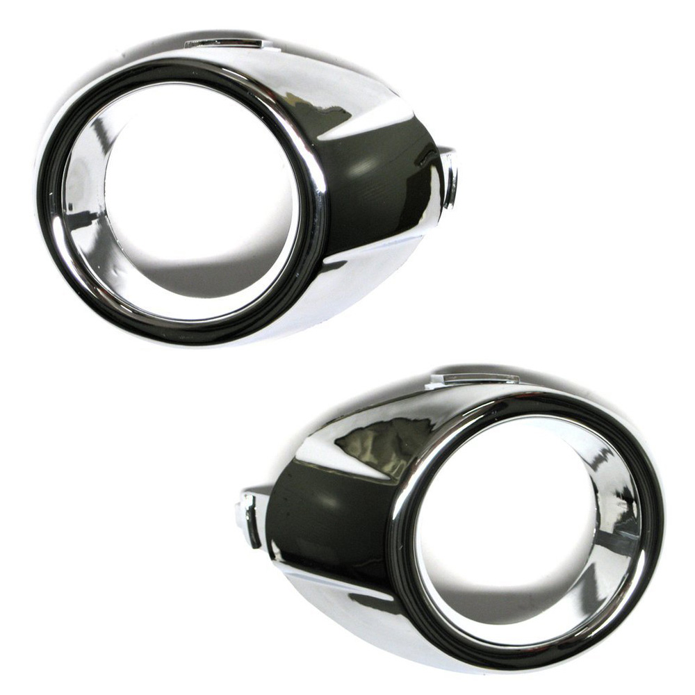Nebelscheinwerfer Chrom Ringe Links + Rechts für Ford Fiesta VI MK7 2008-2013