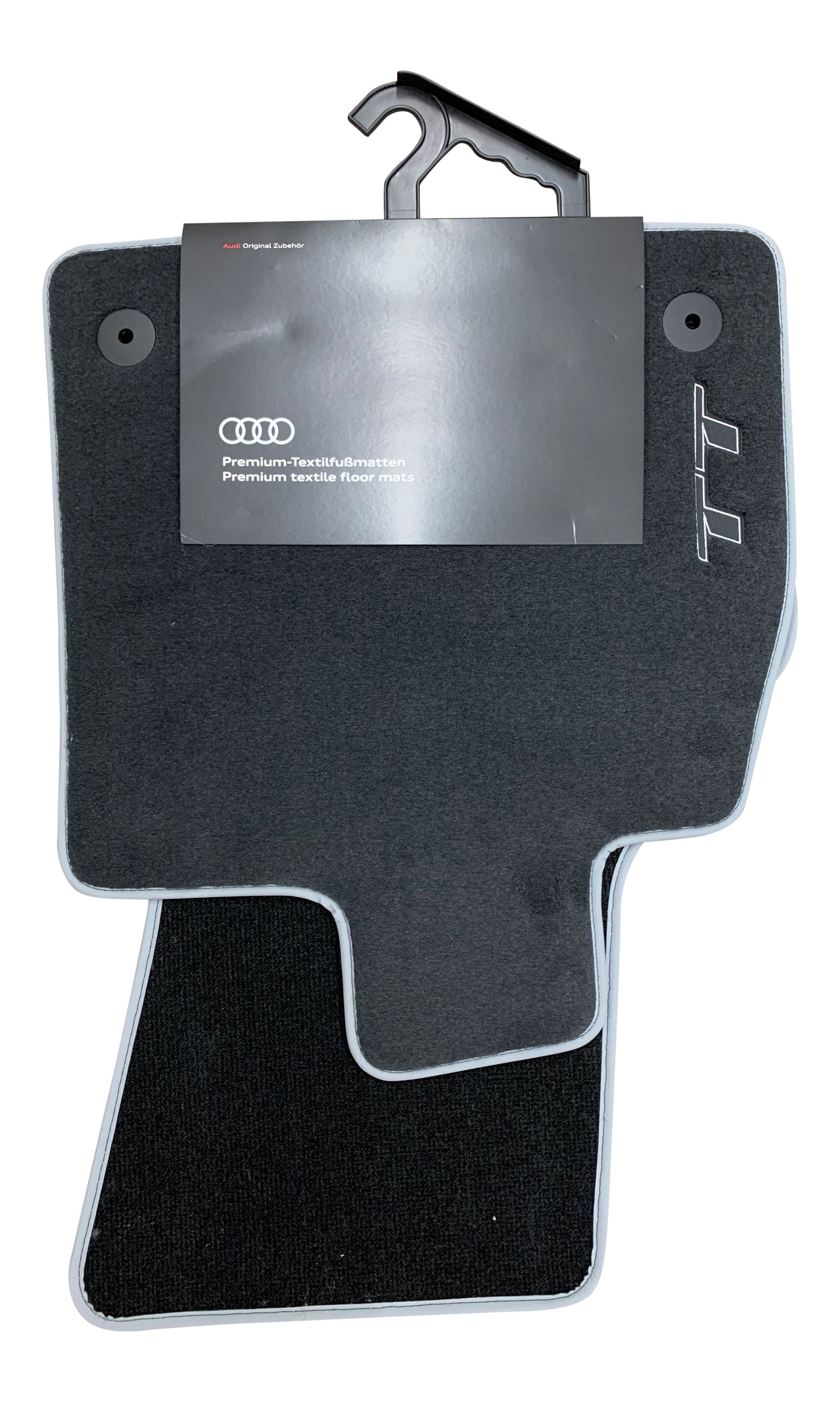 2x Original Audi Premium Velours Textil Fußmatten VORN für Audi TT 8S 2014-