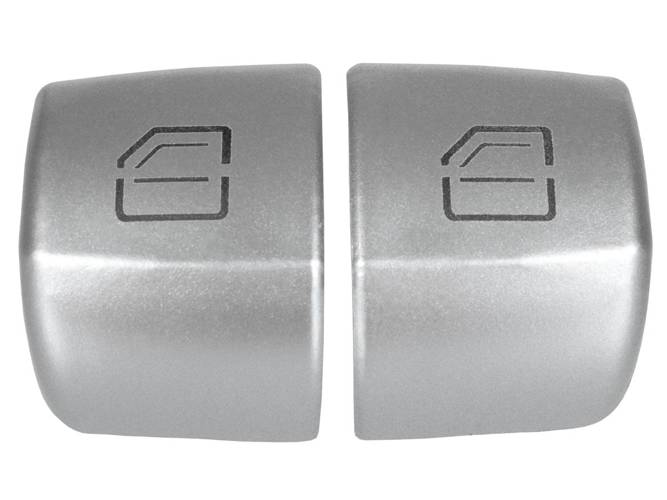 Fensterheber Schalter Gehäuse Taste Silber für Mercedes W205 S205 C-Klasse 13-