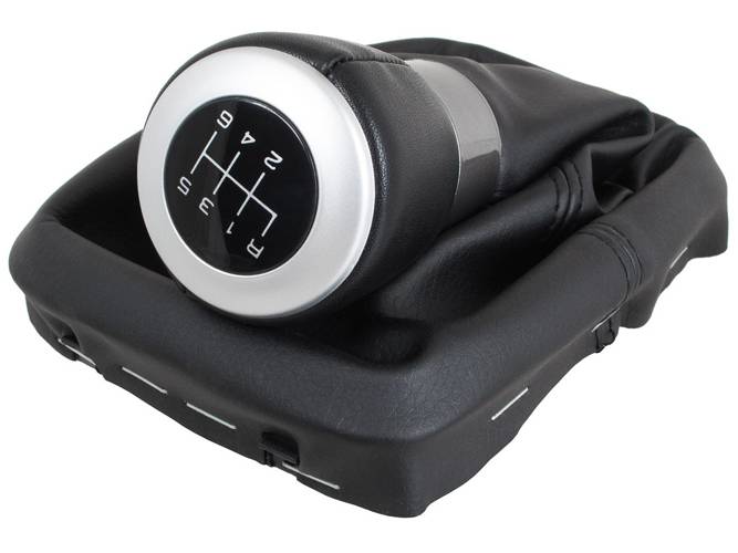 Schaltknauf 6-Gang + Schaltmanschette für VW Sharan 7M Seat Alhambra Ford Galaxy