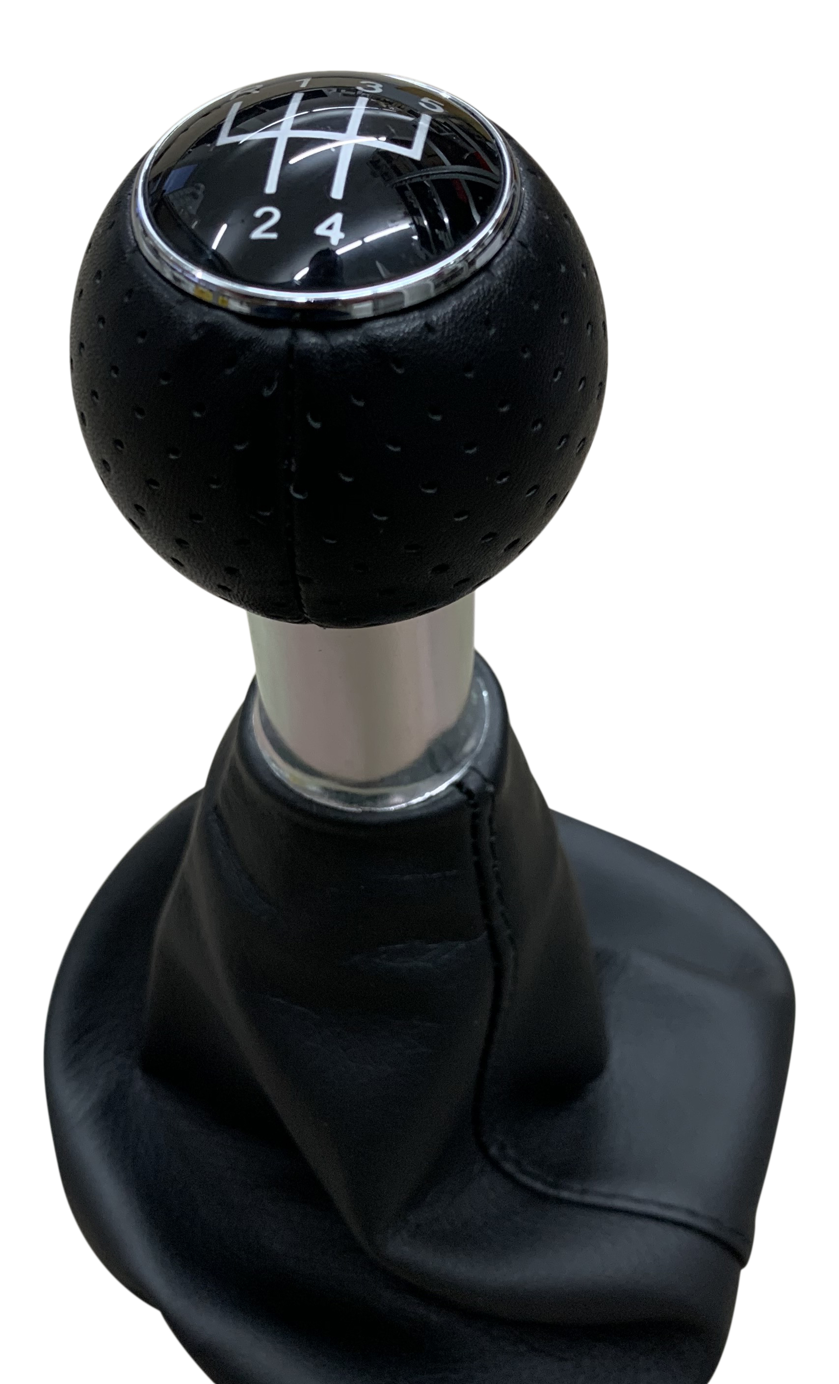 5-Gang Schaltknauf Perforiert Schwarz für VW Corrado Golf I II III 1 2 3 Jetta