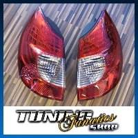 Original Hella LED Rückleuchten Heckleuchten SET für Renault Scenic 2 II