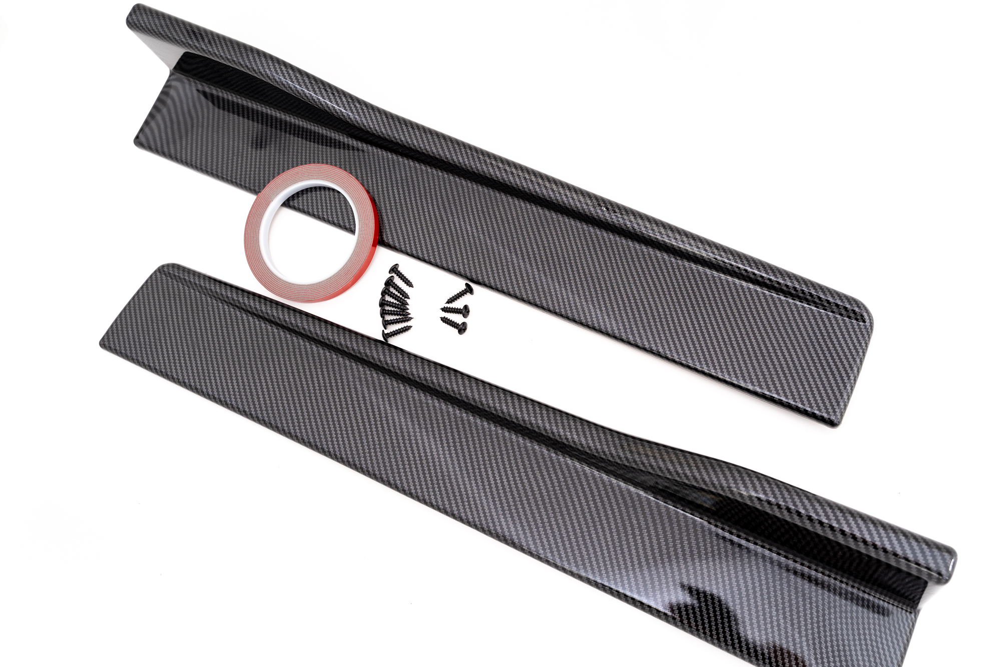 Universal Seitenschweller Schweller in Carbon Optik passend für viele Fahrzeuge