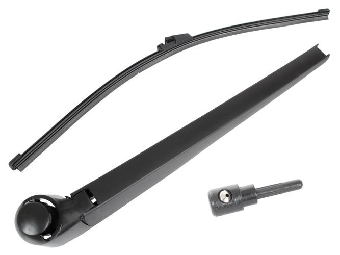 Scheibenwischer Heckwischer Arm Kappe Spritzdüse für VW Caddy III 2K ab 2004-