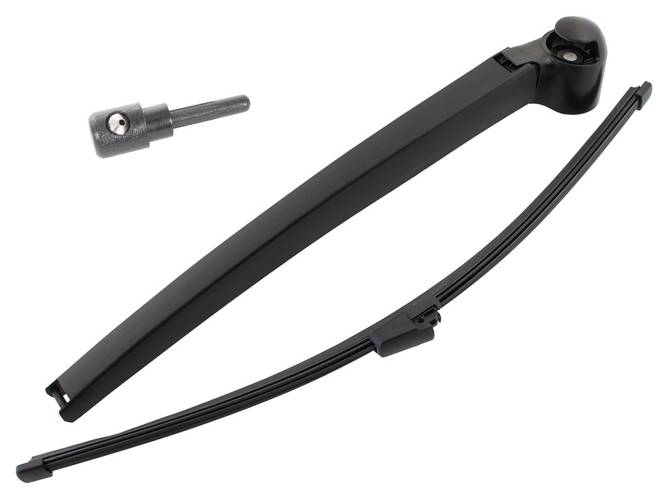 Scheibenwischer Heckwischer Arm Kappe Spritzdüse für VW T5 mit Heckklappe 2006-