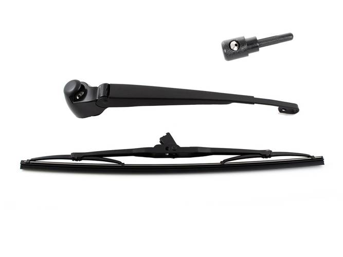 Scheibenwischer Heckwischer Arm Kappe Spritzdüse für VW Polo 9N ab 2001-2009