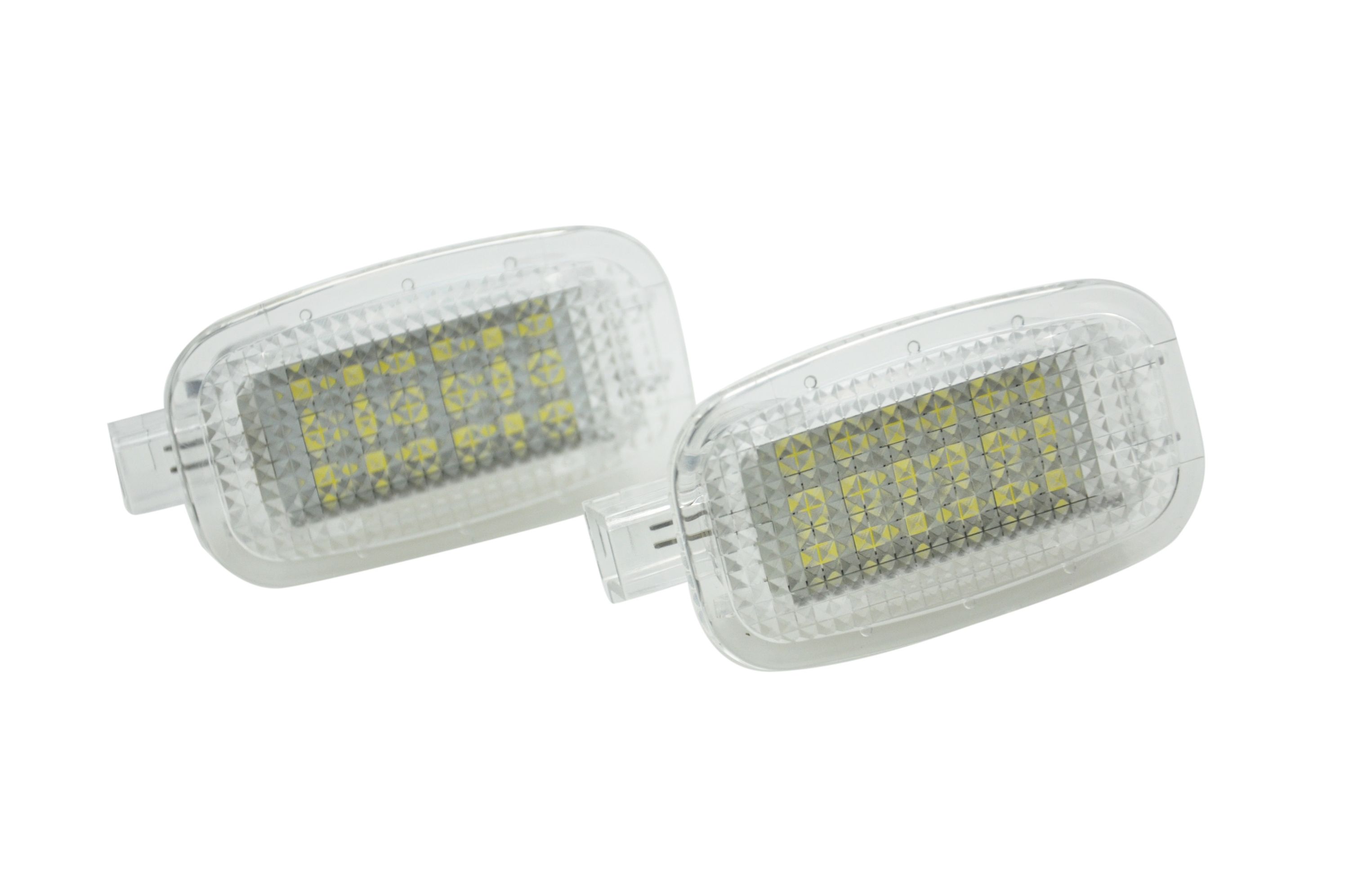 2x LED SMD PREMIUM Fußraum Innenraumbeleuchtung Leuchten CanBus für Mercedes C197 S204 X204 C207 W212 S212 C216 W221 W463
