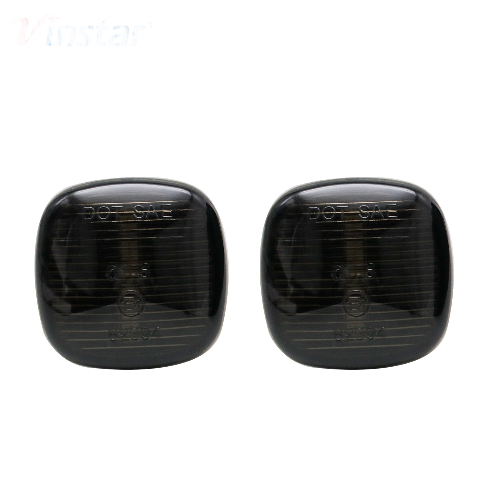 2x LED Seitenblinker Blinker in Schwarz Smoke SET für Audi A3 8L A4 B5 8D