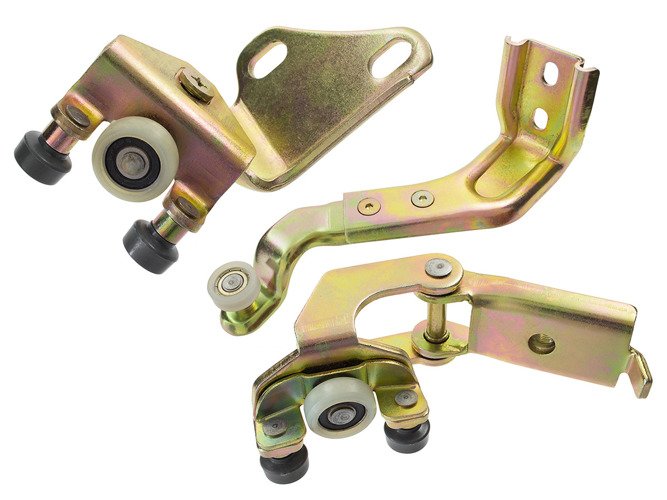 Schiebetüre Rollenführung Rollen KOMPLETT-SET für Mercedes Sprinter 95-06 / VW LT 95-06