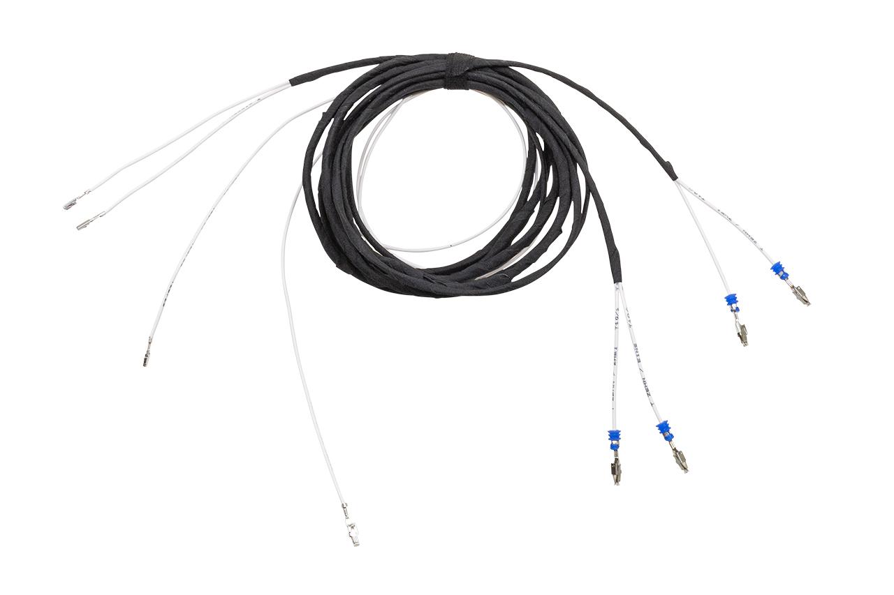 Original Kufatec Kabelbaum für die Rücksrüstung auf eine manuelle Leuchtweitenregulierung Rückrüstung Xenon Scheinwerfer auf Halogen Scheinwerfer für VW Golf 7 VII