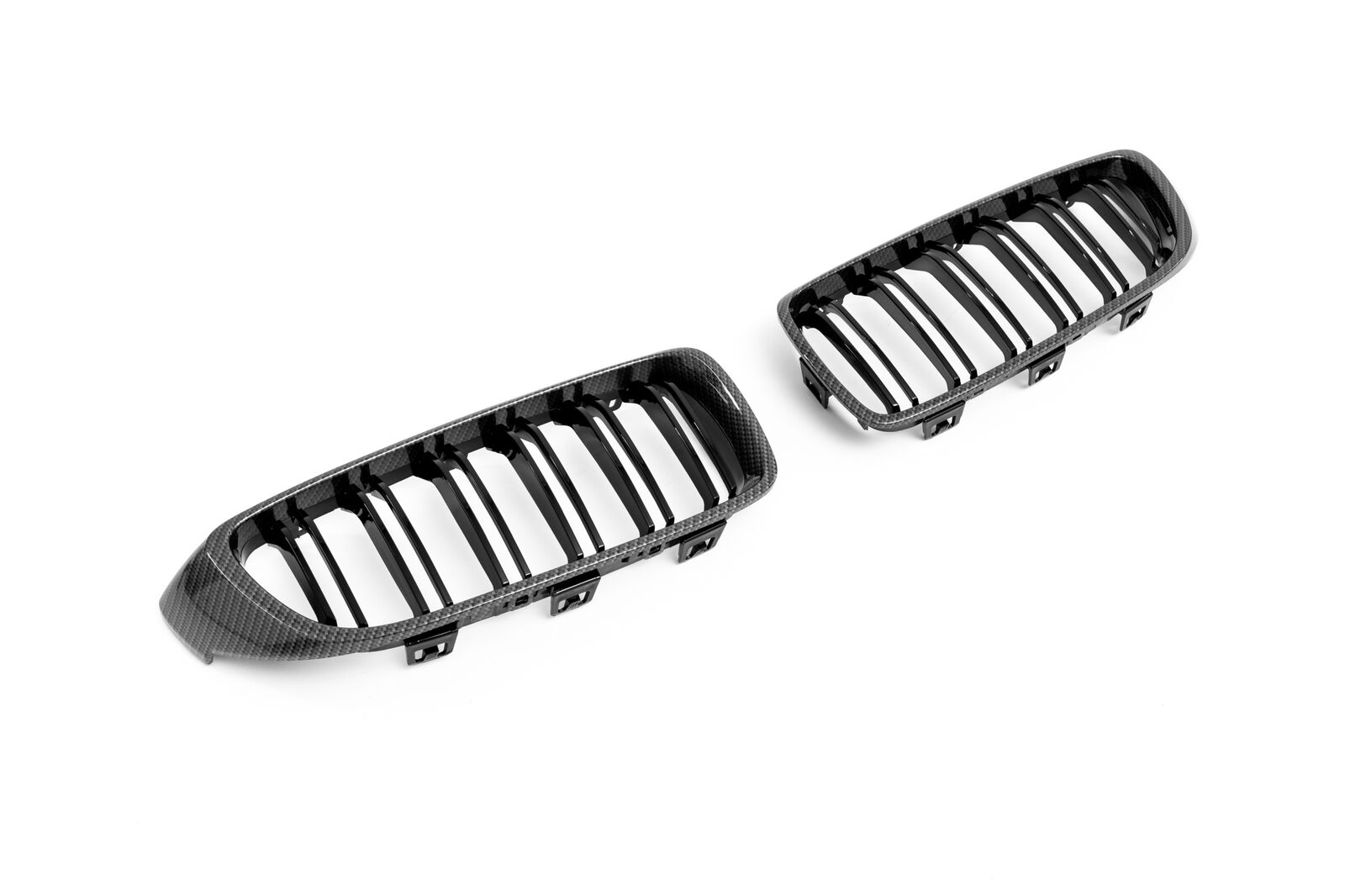 Kühlergrill Sportgrill Grill Gitter im Carbon Look für BMW 4er F32 F33 F36 F82 ab 2013-2017