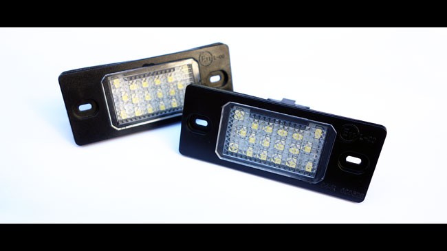 2x LED PREMIUM Kennzeichenbeleuchtung SMD für VW Golf 5 Variant Passat 3BG B5 Tiguan 5N Touareg 7L Porsche Cayenne 9P