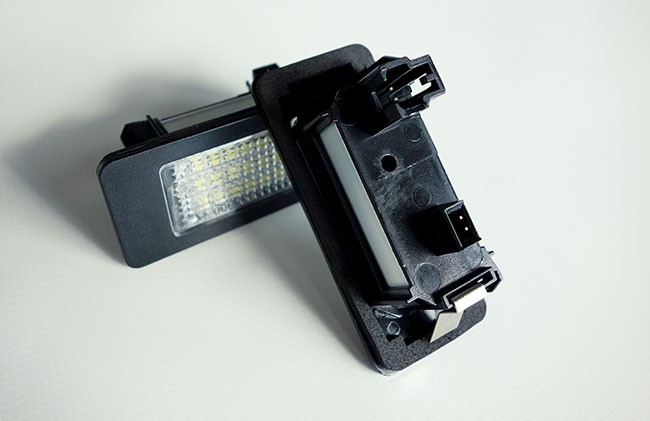 2x LED PREMIUM Kennzeichenbeleuchtung SMD für VW Golf 6 VI Variant Golf 6 Plus Jetta VI Passat B7 Sharan 7N Touran GP2 Touareg 7P