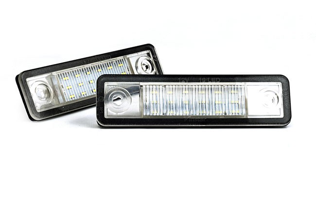 2x LED PREMIUM Kennzeichenbeleuchtung SMD für Opel Corsa B Astra F G Vectra B Omega A B Zafira A