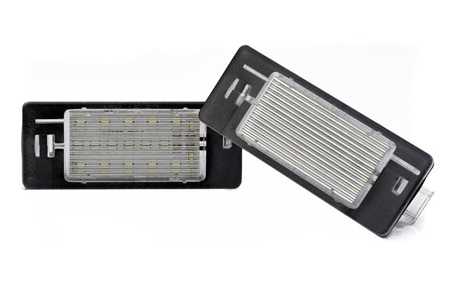 2x LED PREMIUM Kennzeichenbeleuchtung SMD für Für Opel Vectra C Caravan (2002-2008)