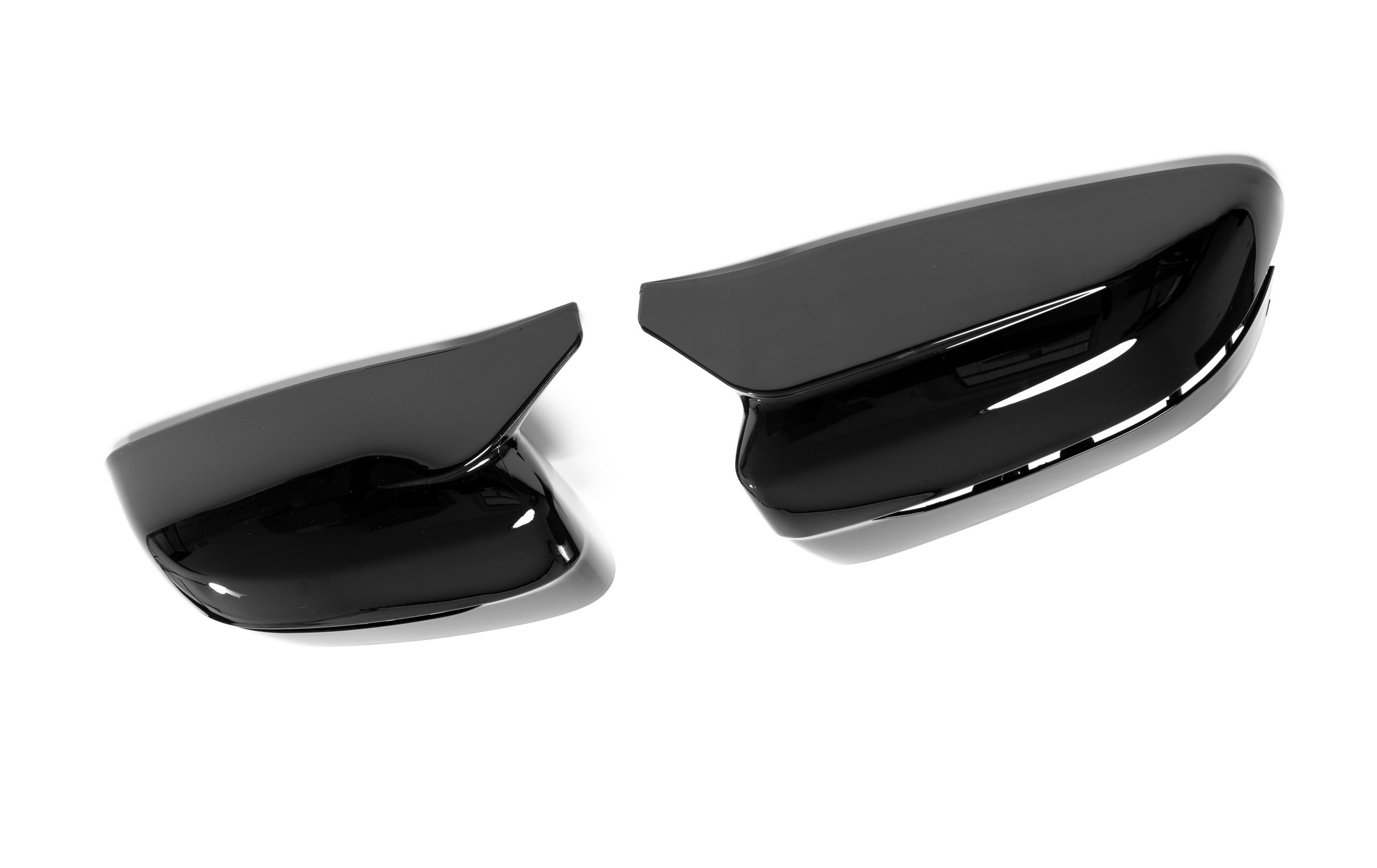 Spiegelkappen Spiegelgehäuse Spiegel Gehäuse Schwarz Glanz für BMW G11 G12 G30 G31