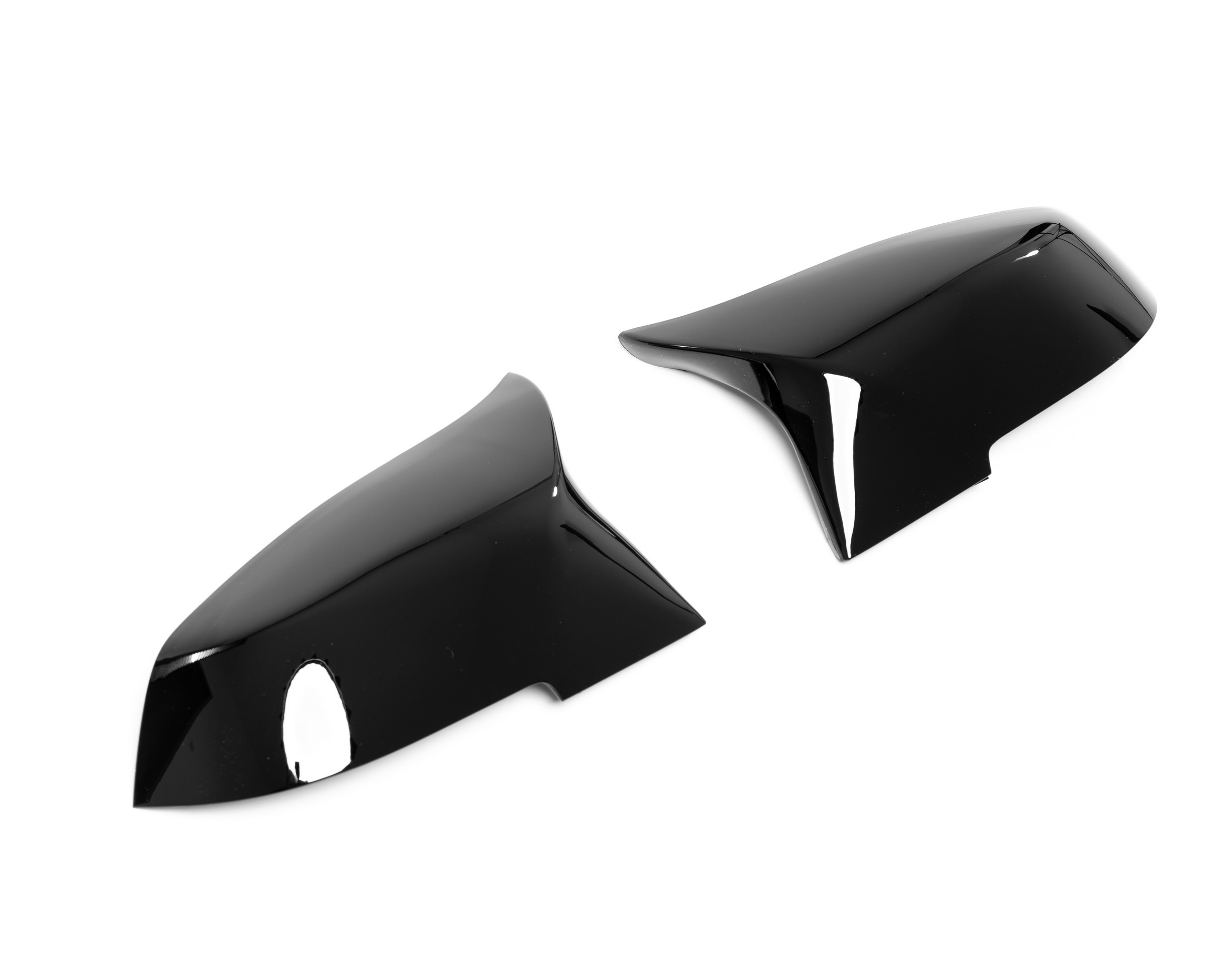 Spiegelkappen Spiegelgehäuse Spiegel Gehäuse Schwarz Glanz für BMW F20 F21 F22 F23