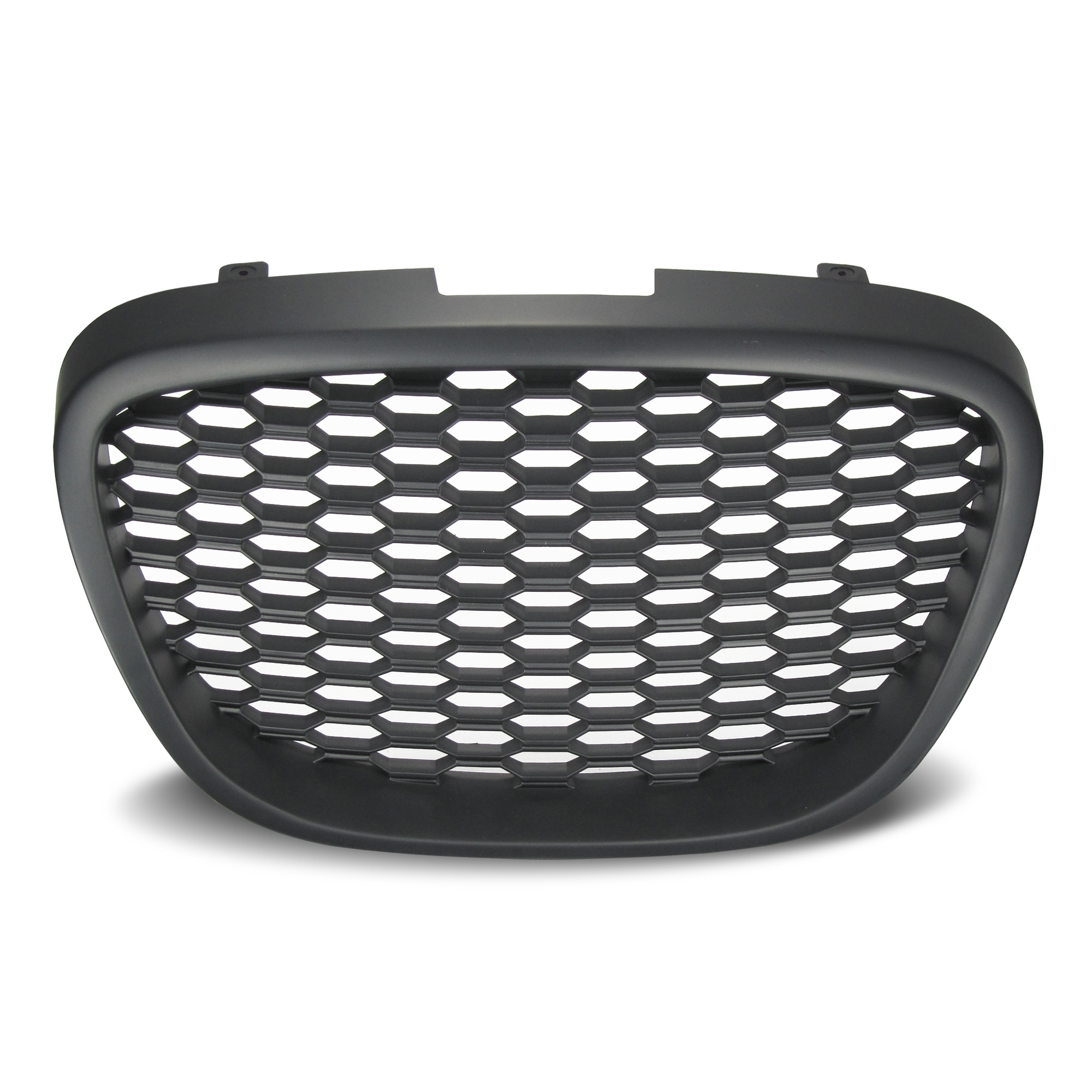 Kühlergrill Sportgrill Grill Gitter Waben in Schwarz für Seat Leon II 2 1P / Altea