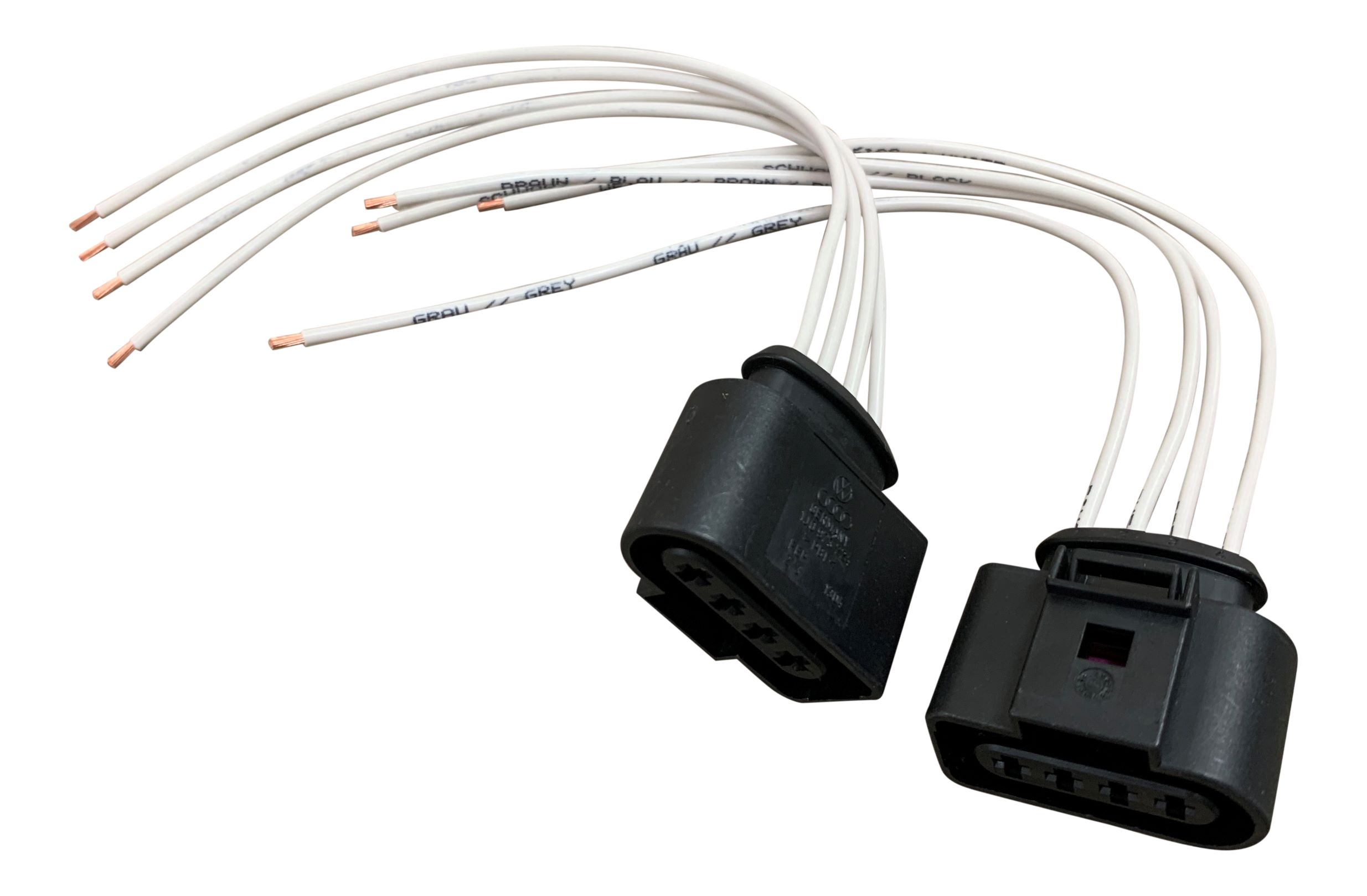 Nachrüstung Facelift Scheinwerfer Adapter Kabel Set für Audi A3 S3 8L 1996-2000