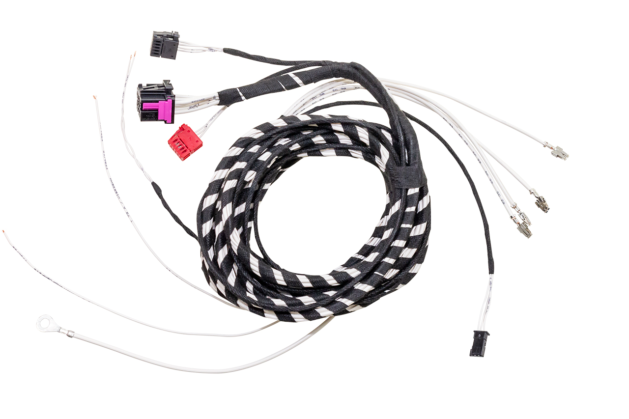 Original Kufatec Kabelsatz Kabelbaum Adapter Kabel schwenkbare Anhängerkupplung AHK - Zentralelektrik für Skoda Superb 3V