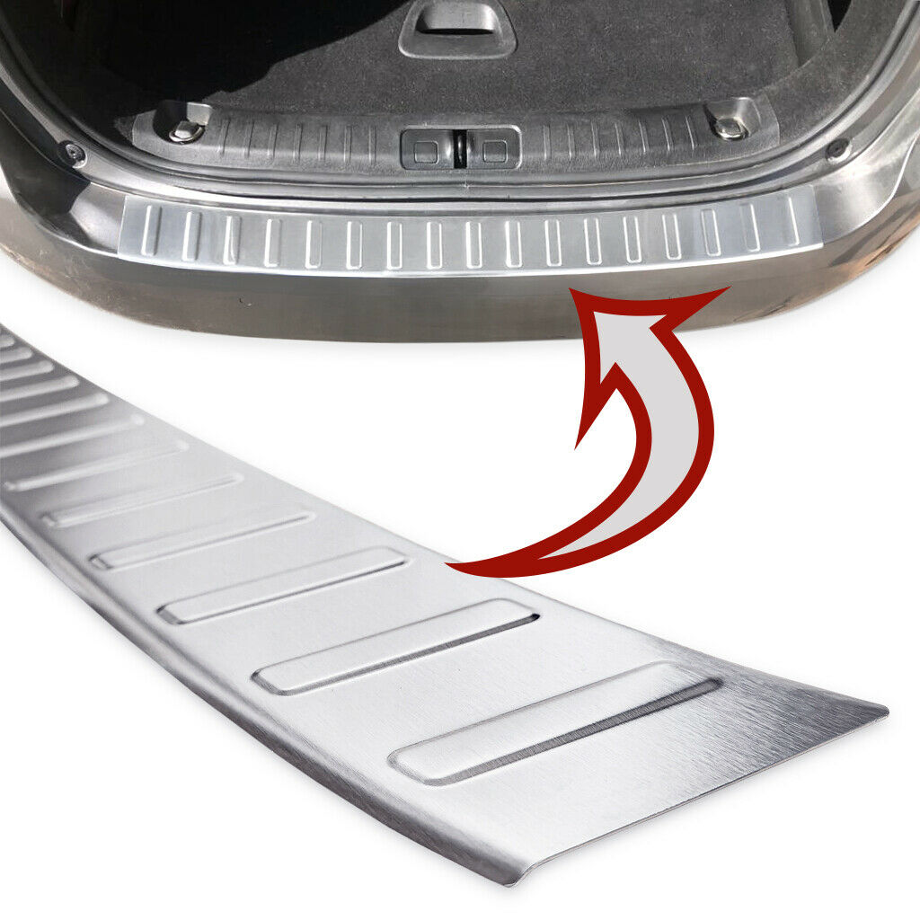 MATT Edelstahl Ladekantenschutz Stoßstange Schutz Abdeckung für Fiat Tipo Kombi Typ 356 ab 2015-