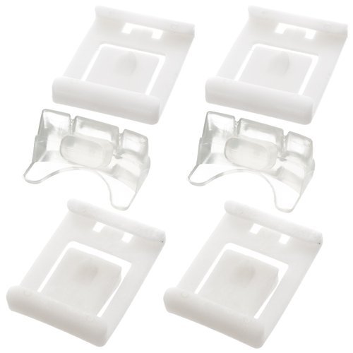 Gleitstück Führung Sitz Schiene Verstellung Komplett Set für VW Passat B3 B4 35i Polo 86C 6N 6N2 Lupo