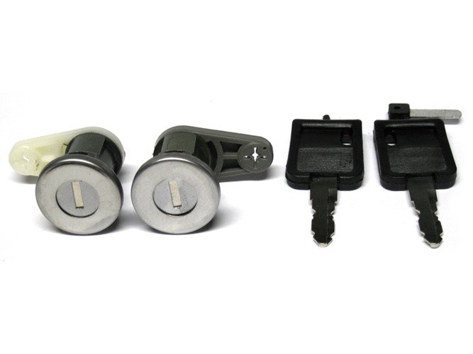 Türschloss Schloss Türgriff Links Rechts + 2x Schlüssel für Renault Clio I Super 5 21 Express Rapid