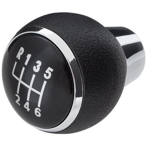 SPORT Schaltknauf Knauf in Schwarz / Chrom 6-Gang für Mitsubishi Lancer VIII / ASX III