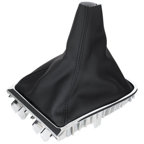 Schaltmanschette Manschette + Rahmen für Schaltknauf in Schwarz für Opel Astra J ab 2009-2017