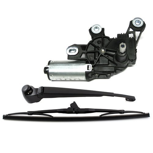 Heckscheibenwischer Heckwischer Motor Scheibenwischer KOMPLETT SET für VW Golf 4 IV Variant Bora Passat 3BG B5 Variant