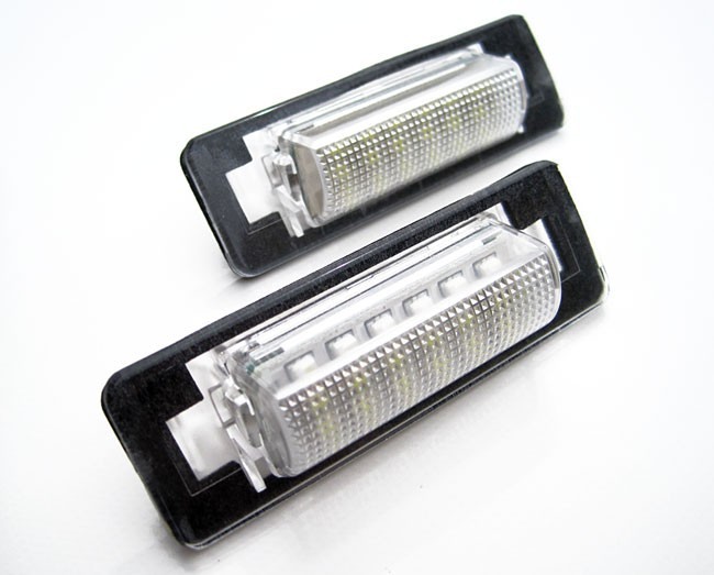 2x LED PREMIUM Kennzeichenbeleuchtung SMD für Mercedes W202 W210