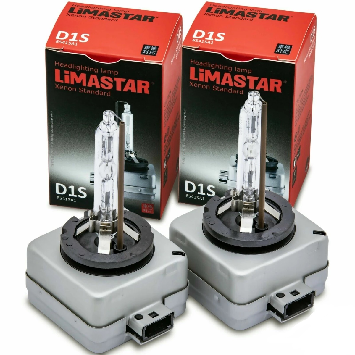 2x PREMIUM Xenon Brenner D1s 6000K Blau Weiss Birnen Lampen Prüfzeichen