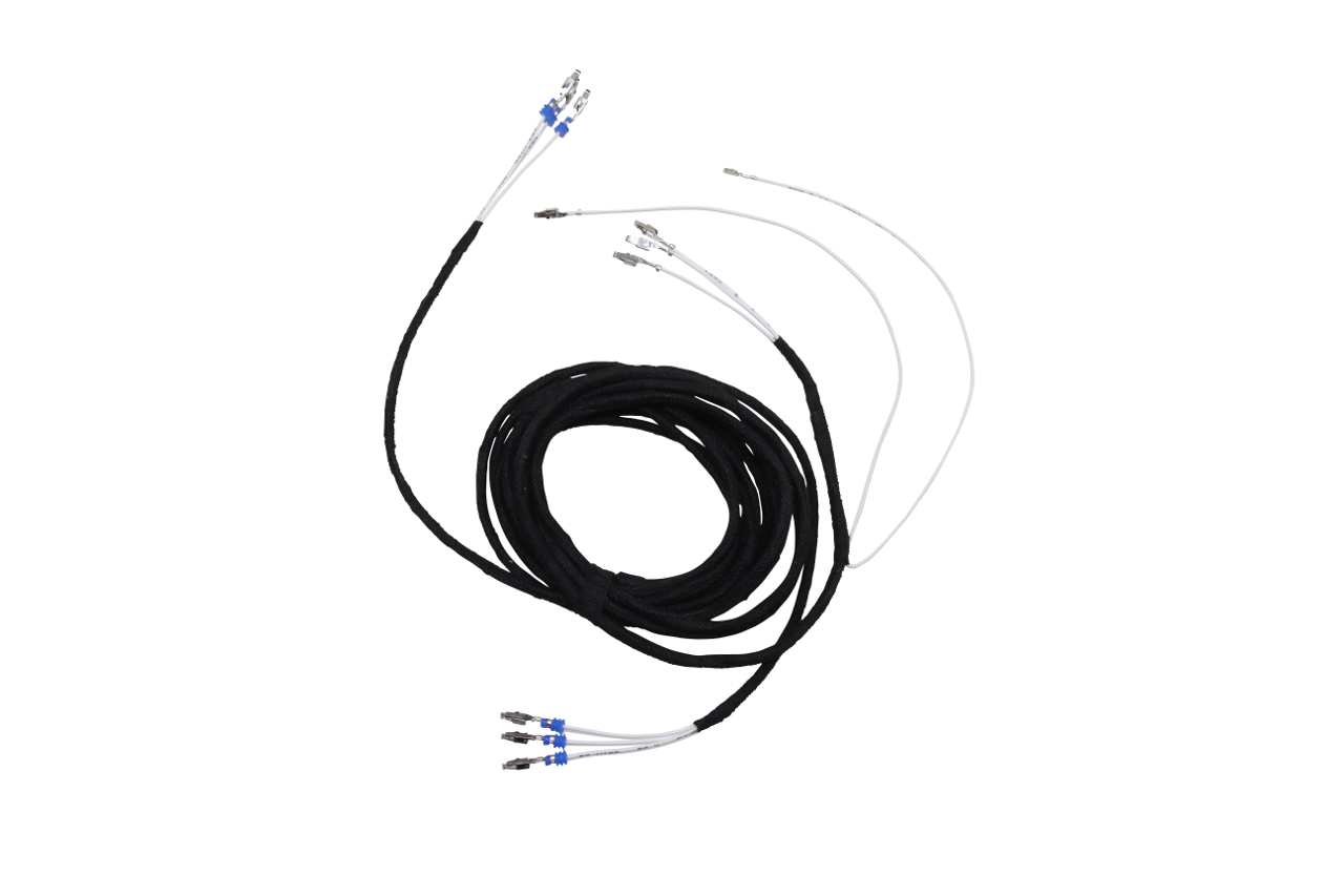 Original Kufatec Kabelbaum für die Rücksrüstung auf eine manuelle Leuchtweitenregulierung Rückrüstung Xenon Scheinwerfer auf Halogen Scheinwerfer für VW Touareg 7L
