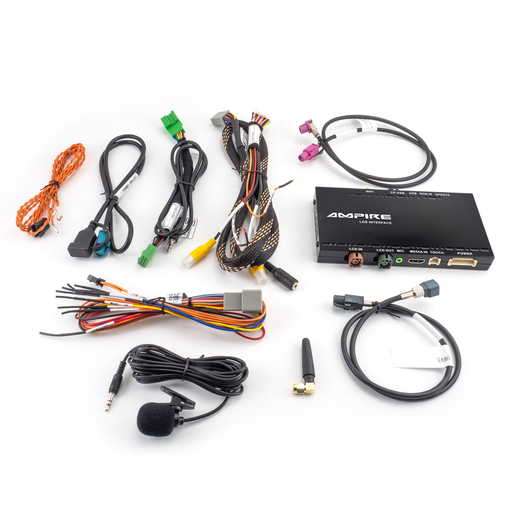 Original Ampire Smartphone Integration Wireless CarPlay Androidauto für Radio RNS 510 810 Columbus für VW Golf 6 VI Passat B7 Phaeton Scirocco T5 7E Touran 1T3