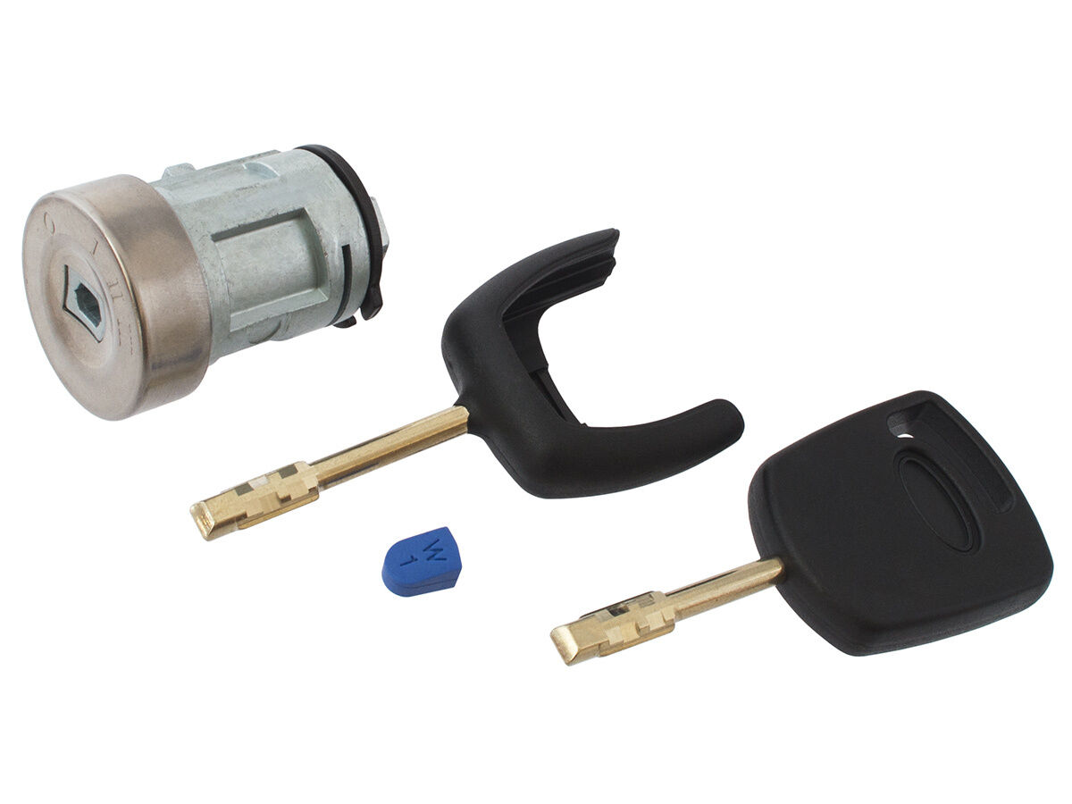 Zündschloss Zündung Schloss + 2x Schlüssel 717444389 für Ford Mondeo III MK3 Fiesta V Focus I Fusion Transit
