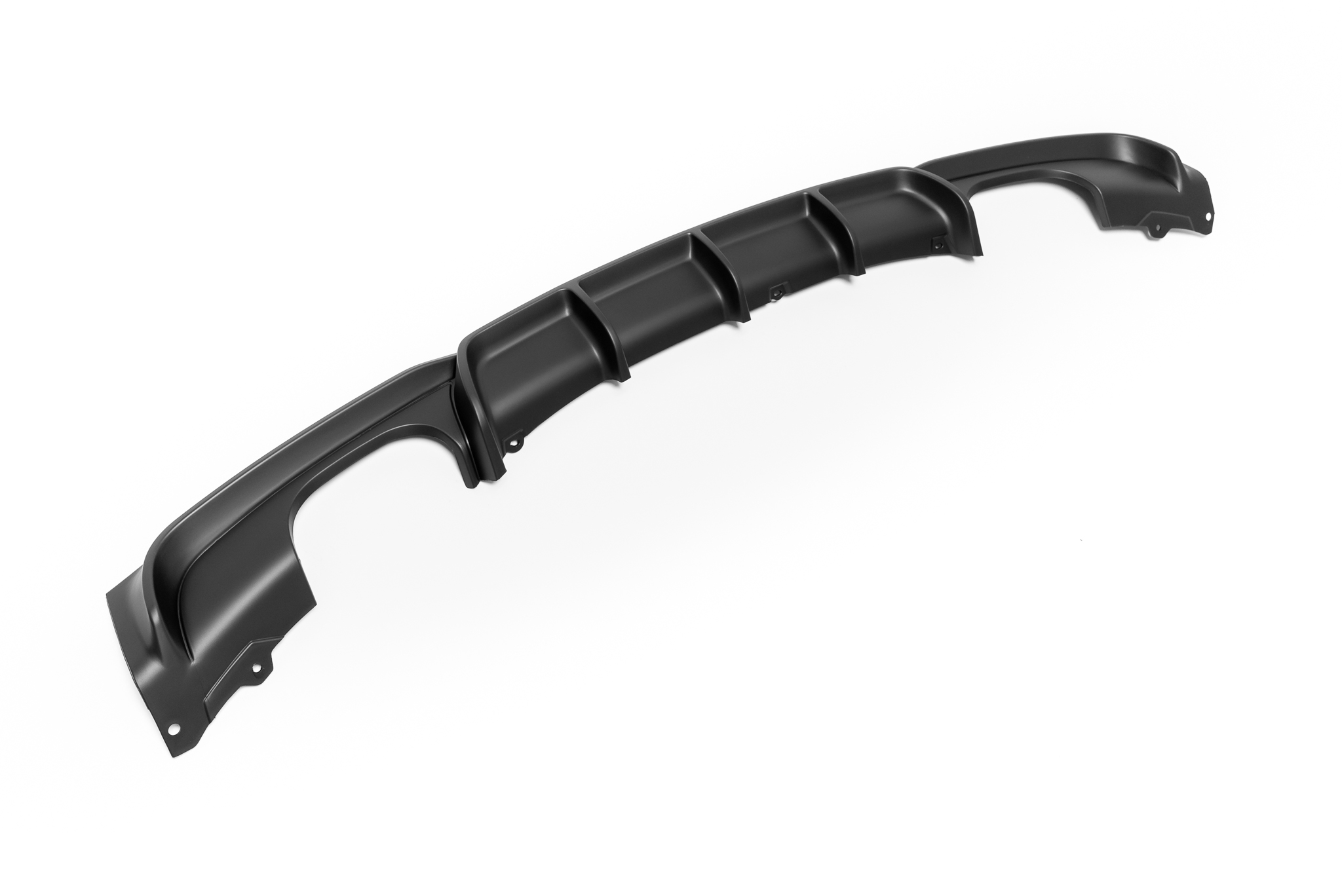 Heckdiffusor Diffusor Stoßstange Hinten Sport Look für BMW 3er F30 F31 ab 2011-2019 mit M-Paket (für Endrohre Links + Rechts)