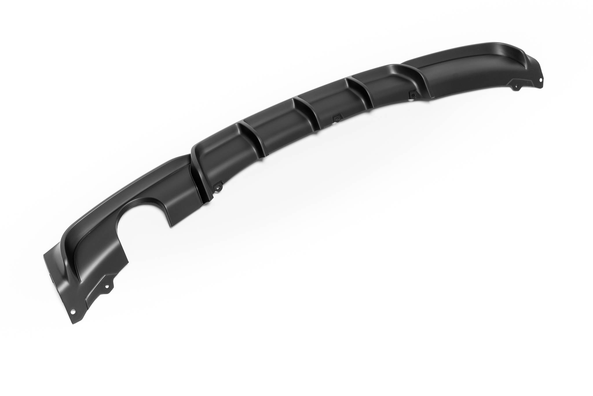 Heckdiffusor Diffusor Stoßstange Hinten Sport Look für BMW 3er F30 F31 ab 2011-2019 mit M-Paket (1 Endohr)