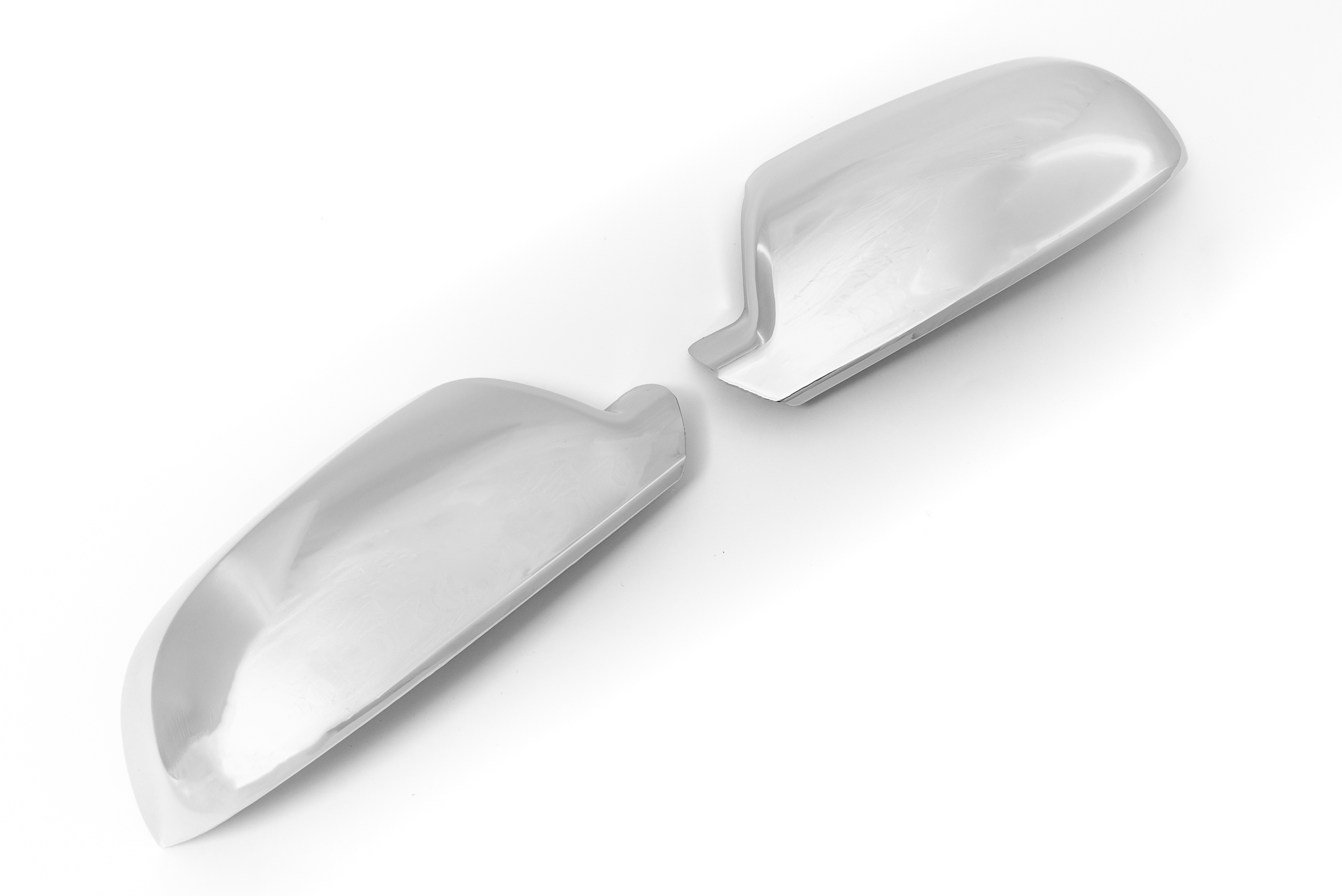 Spiegelkappen Spiegelgehäuse Spiegel Gehäuse in Chrom für Audi A3 8P A4 8E B6 B7 A6 4F C6