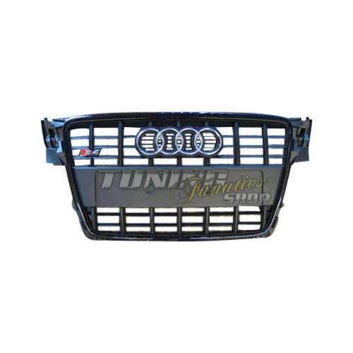 Original S4 Kühlergrill Sportgrill Grill SCHWARZ für den Audi A4 S4 B8 8K +Avant