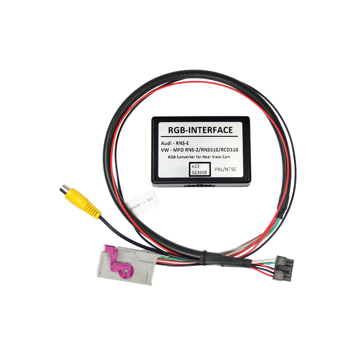 RGB Converter / Interface für Rückfahrkamera an Audi RNS-E RNSE Navigation für Audi A4 8E B6 B7 8H A3 8P A6 4B TT 8H