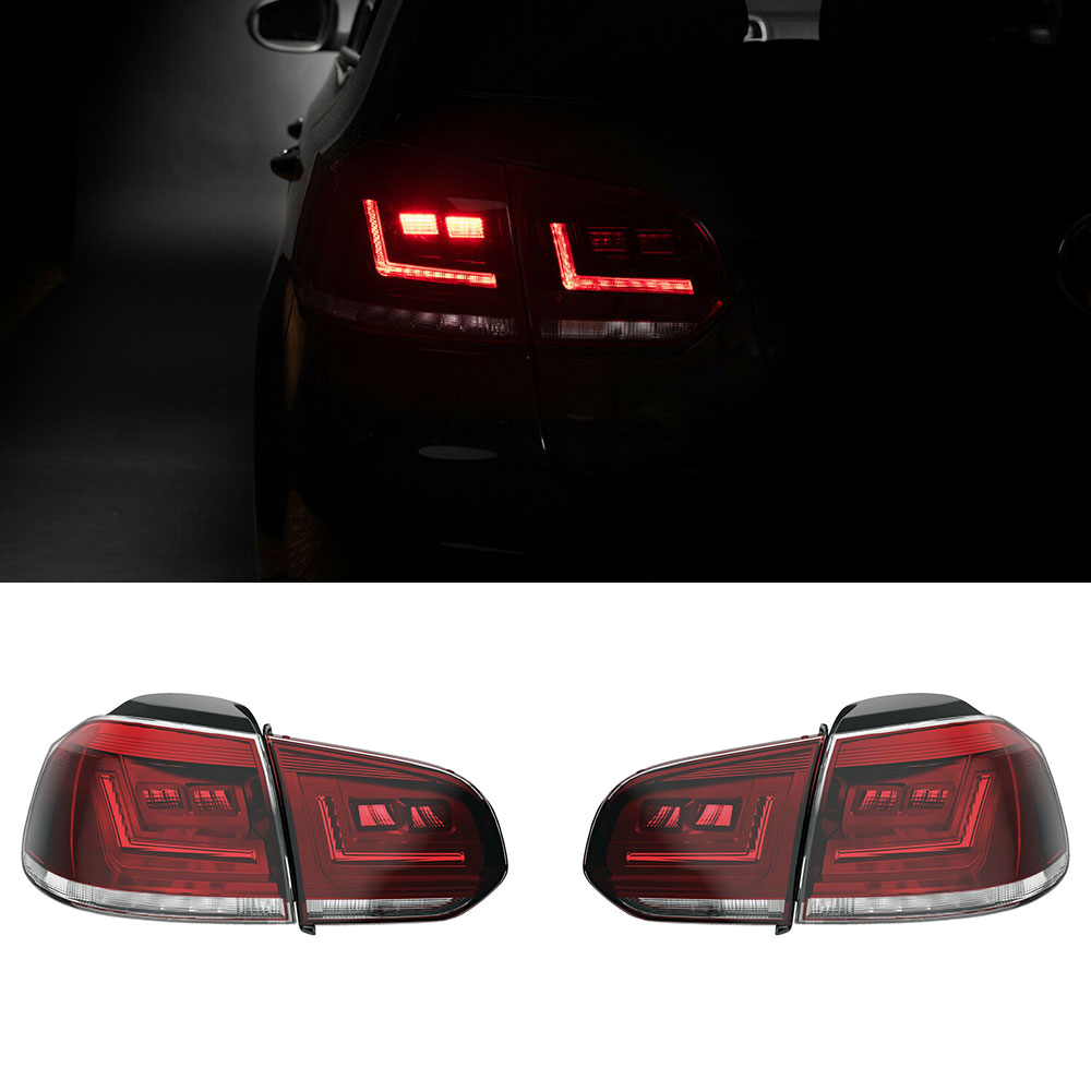 Original Osram LED Rückleuchten Heckleuchten (Dynamische Blinker) LEDriving ® für VW Golf VI 6 ab 2008-2012